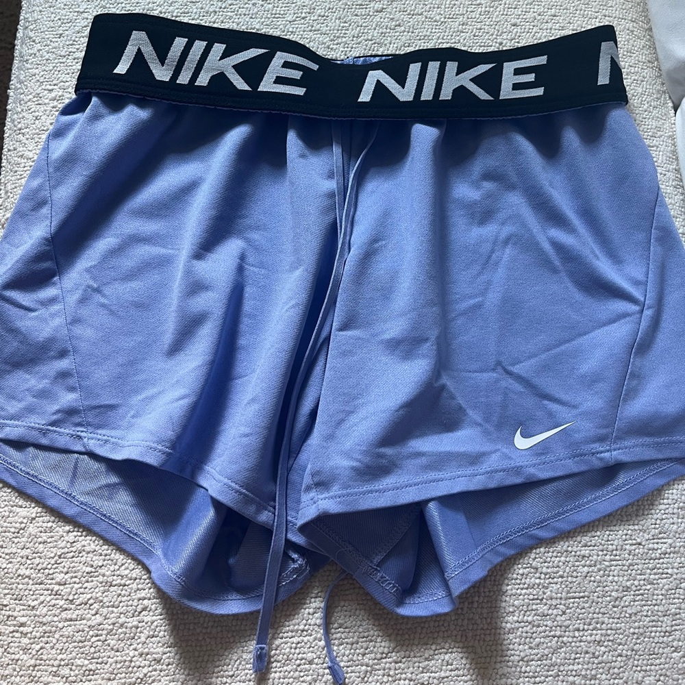 Nike fold over shorts